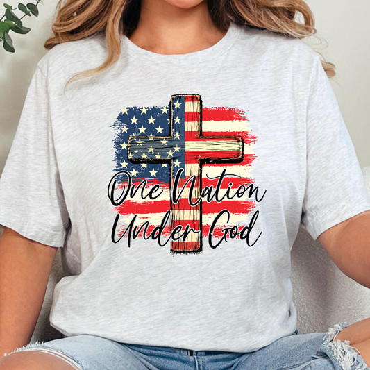 One Nation Under God tee