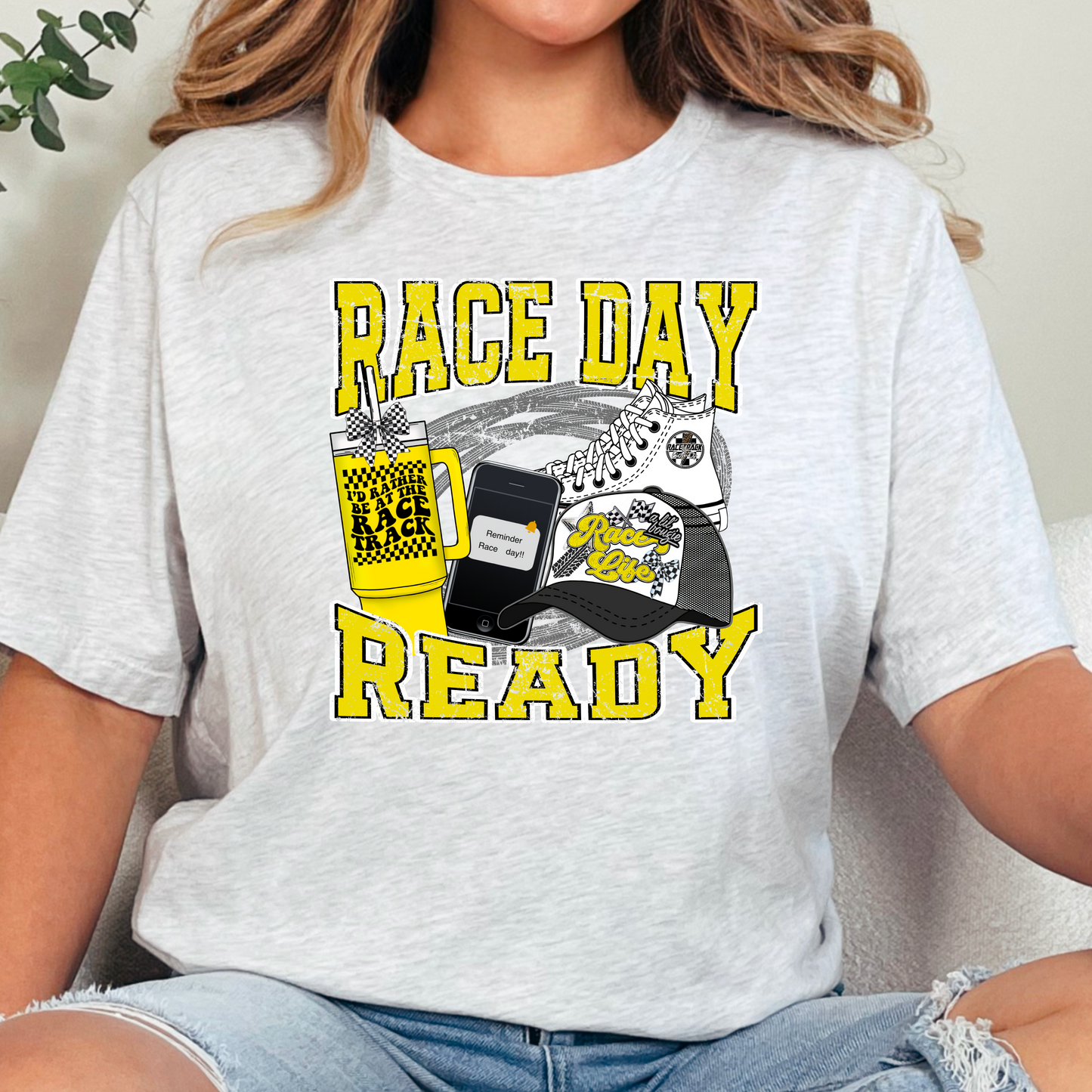 Race day yellow