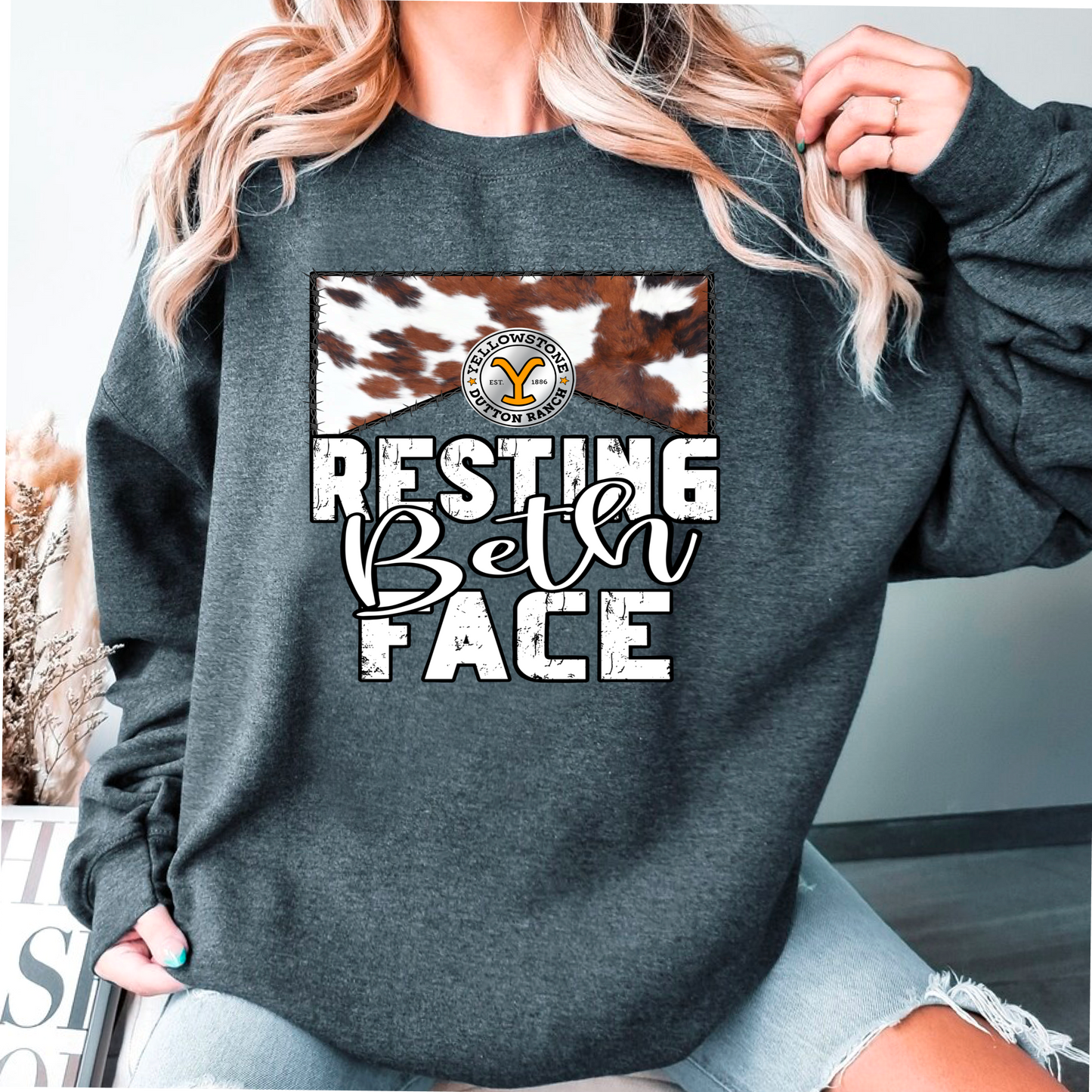 Resting beth face