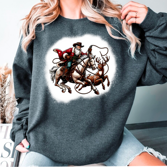 Roping santa