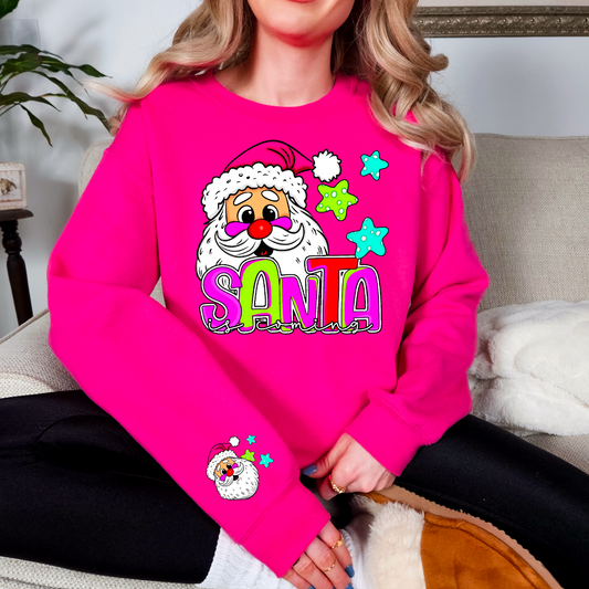 Santa coming