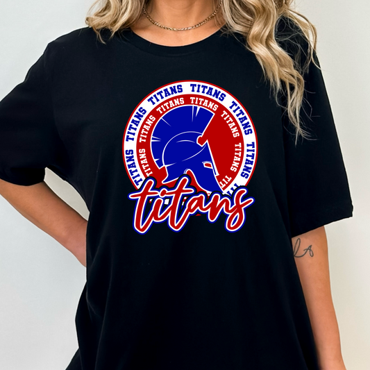 Titans Circle Logo Tee