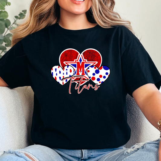 Titans Heart Trio Tee