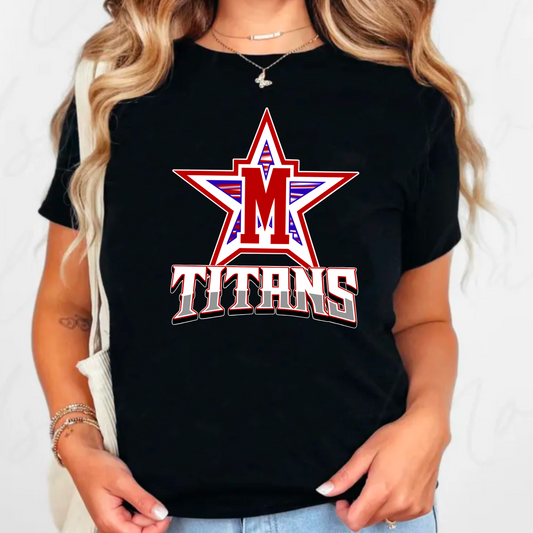 Titans Bold Star Tee
