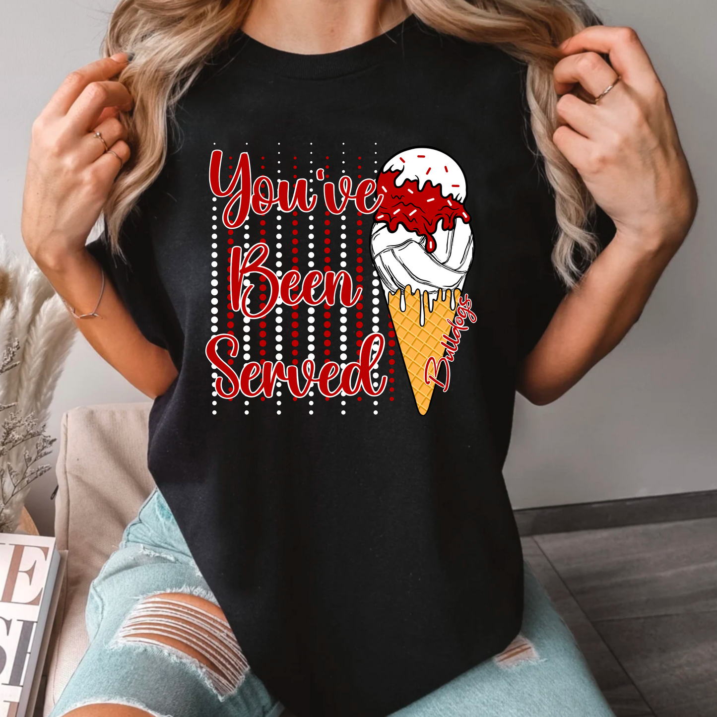 You’ve Been Served Volleyball Tee