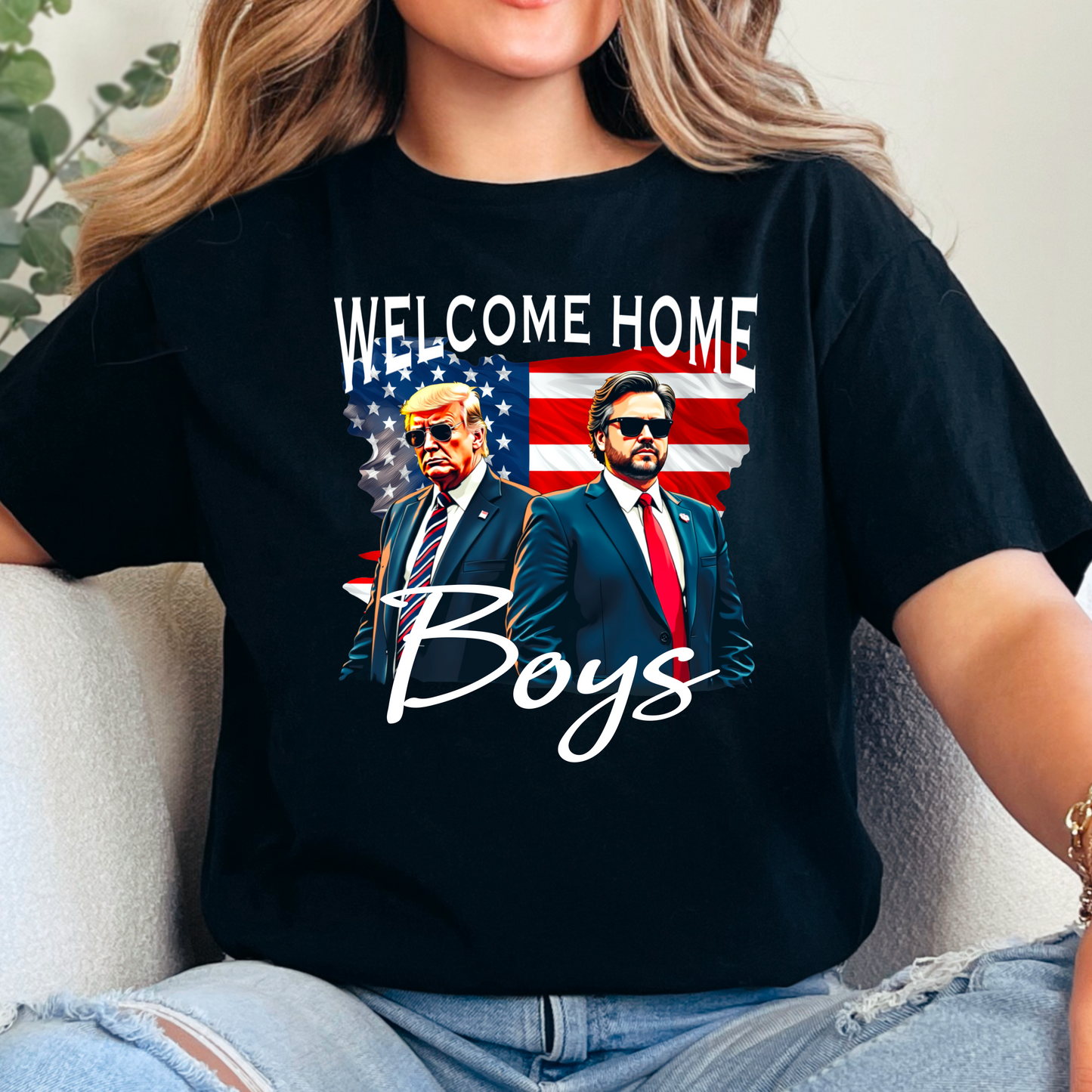 Welcome home boys