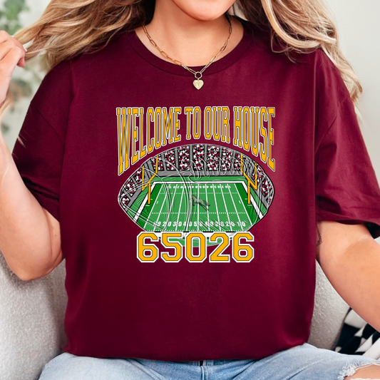 Welcome to Our House Mustangs Tee – 65026