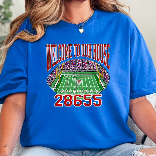 Welcome to Our House Patriots Tee – 28655