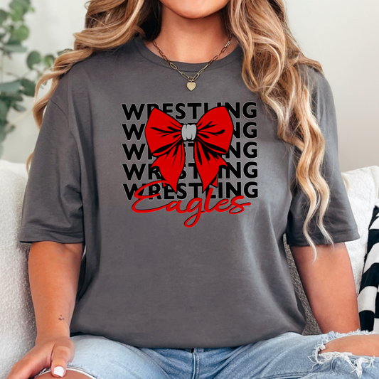 Wrestling bow eagles
