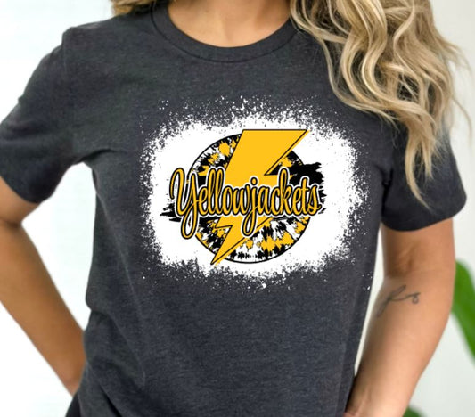 Yellowjackets lightning bolt