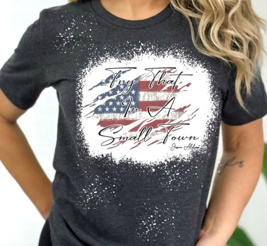 Aldean small town flag
