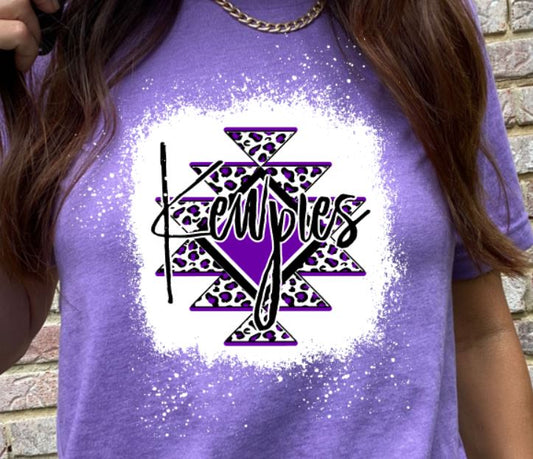 Kewpies aztec tee
