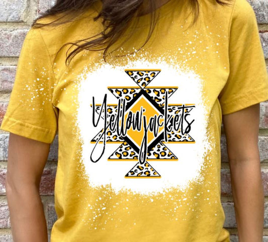 Yellowjackets aztec tee