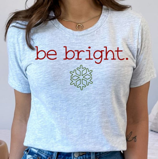be bright snowflake