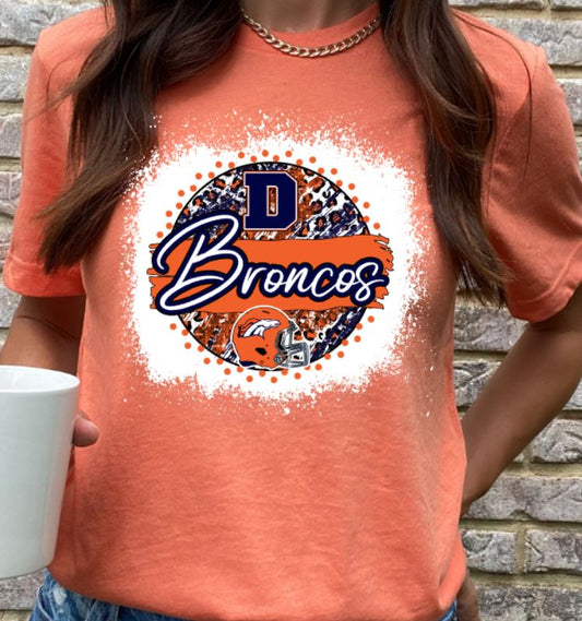 Denver broncos leopard