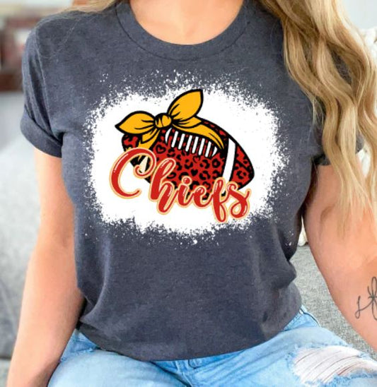 Chiefs leopard football