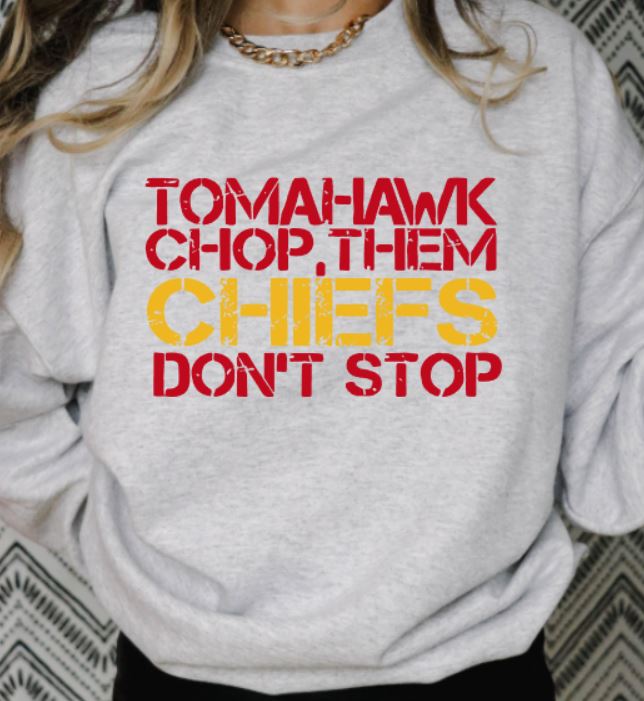 Tomahawk chop