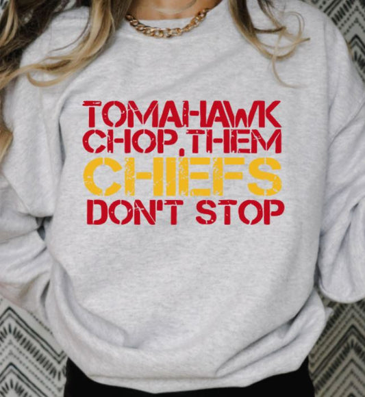 Tomahawk chop