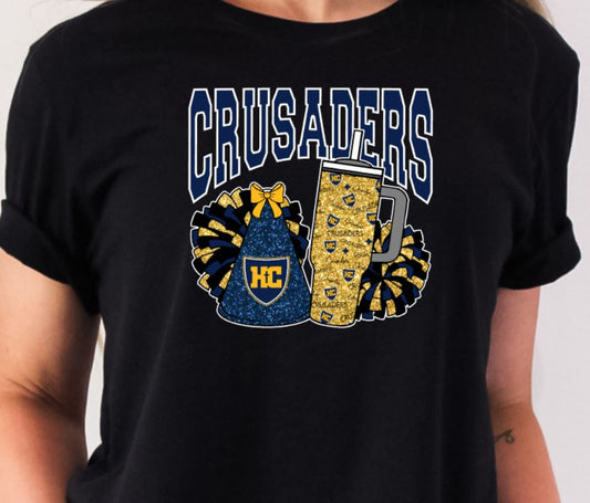 Crusaders cheer