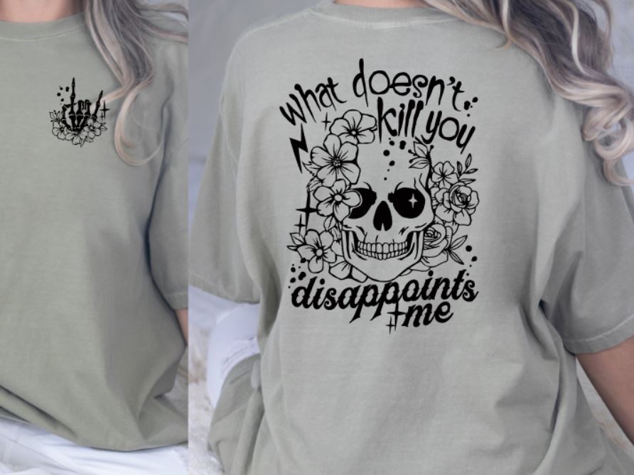 Disappoints me