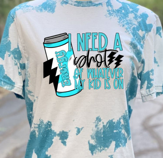 Need a shot of energy blue
