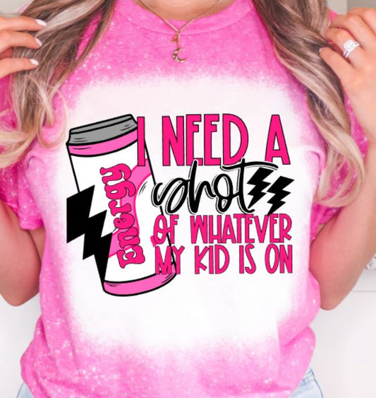 Need a shot of energy pink