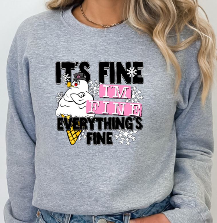 Everything's fine frosty