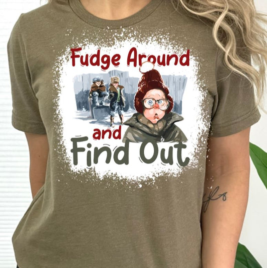 Fudge around Christmas story