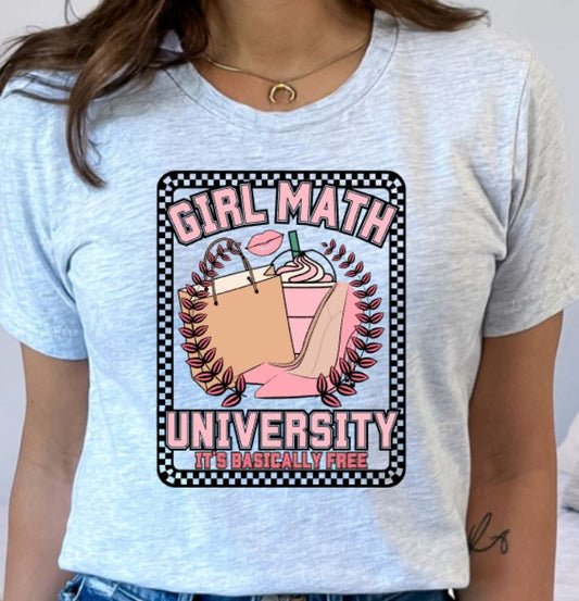 Girl math university