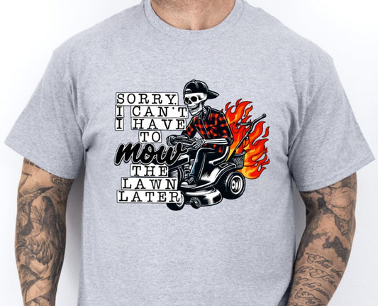 Have to mow
