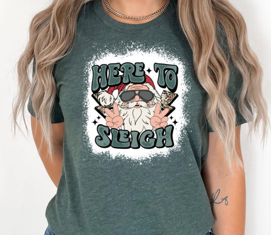 Here to sleigh