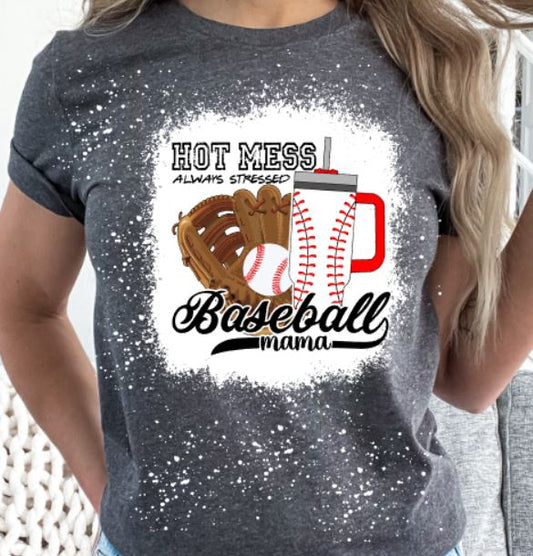 Hot mess baseball