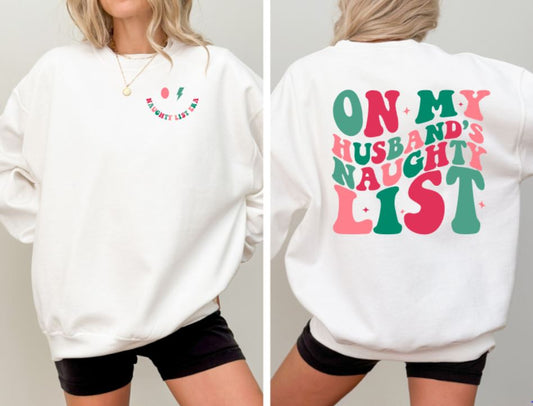 Husband naughty list