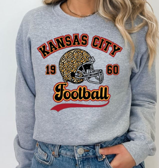 Kc chiefs leopard helmet