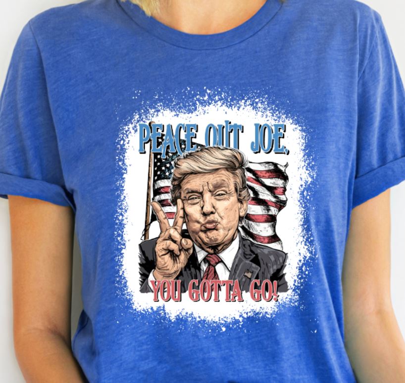 Peace out trump