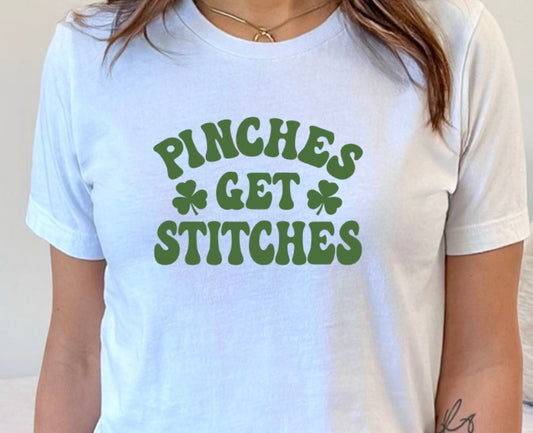 pinches get stitches