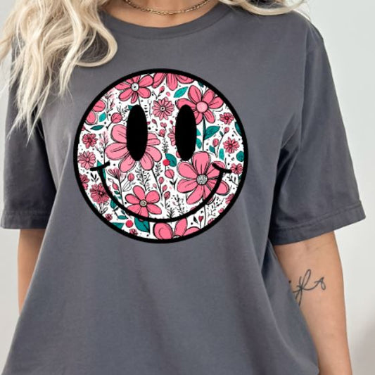 floral smiley