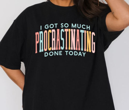 Procrastinating