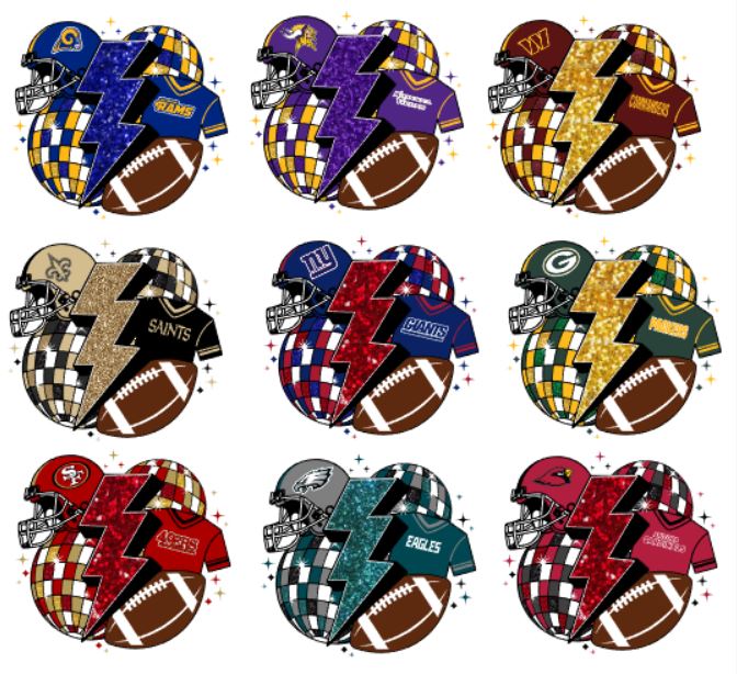 NFL disco ball