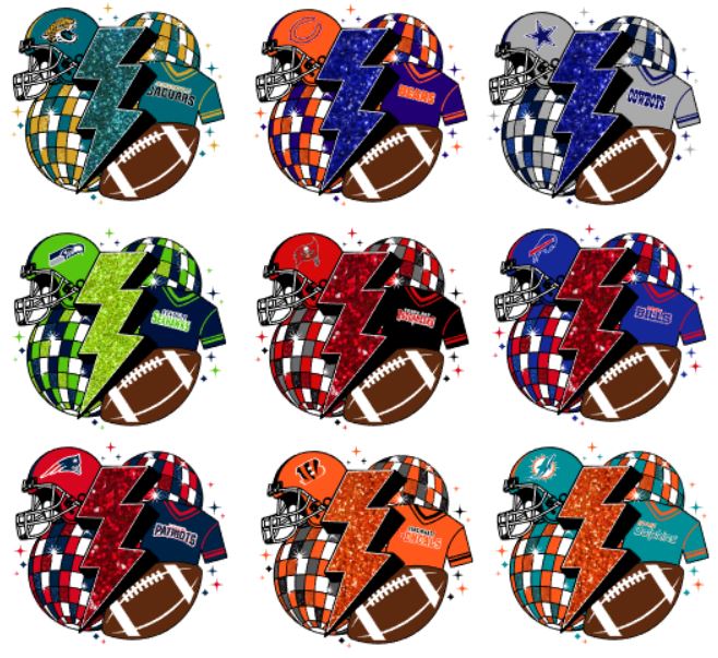 NFL disco ball
