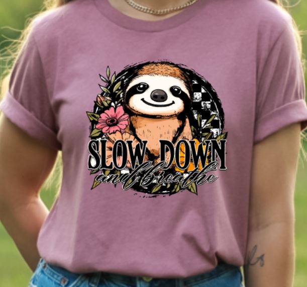 Slow down and breathe