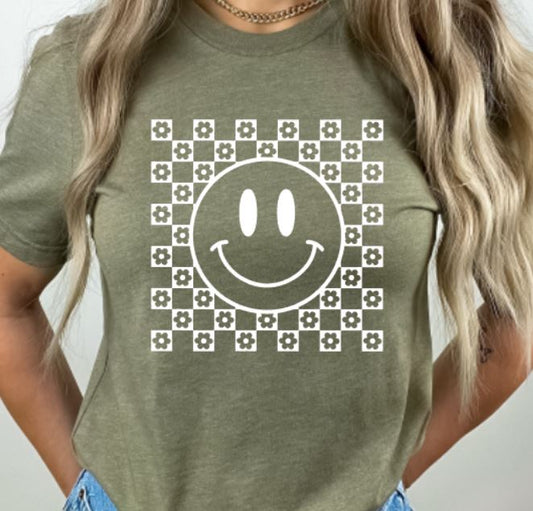 Smiley checkered