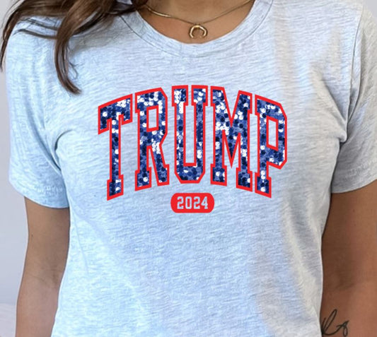 Trump faux sequins