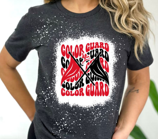 Jays wavy color guard