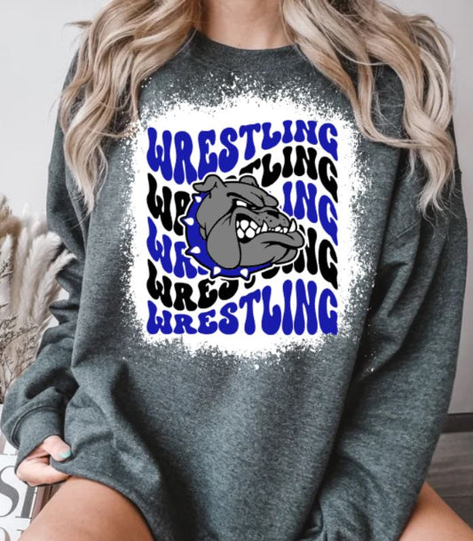 Bulldogs wavy wrestling