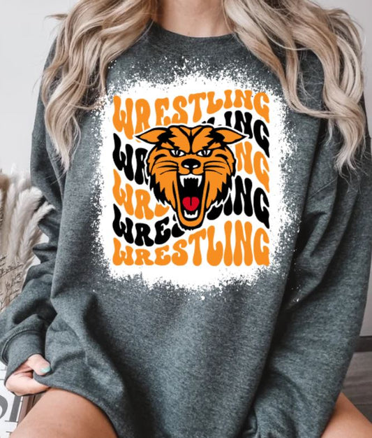 Wildcats wavy wrestling