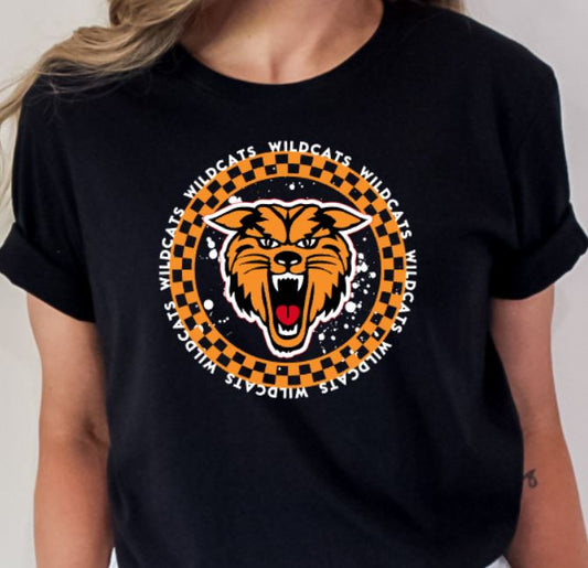Wildcats checkered