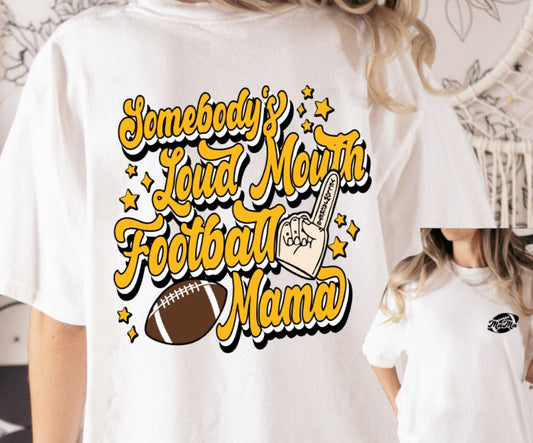 Yellowjackets loud mouth football mama