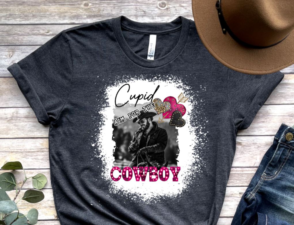 Cupid aim for a cowboy