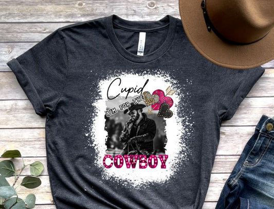 Cupid aim for a cowboy